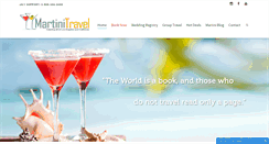 Desktop Screenshot of martinitravel.com